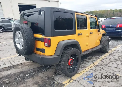2012 Jeep Wrangler Unlimited Sport из США, поврежденный, VIN 1C4BJWDG5CL203260